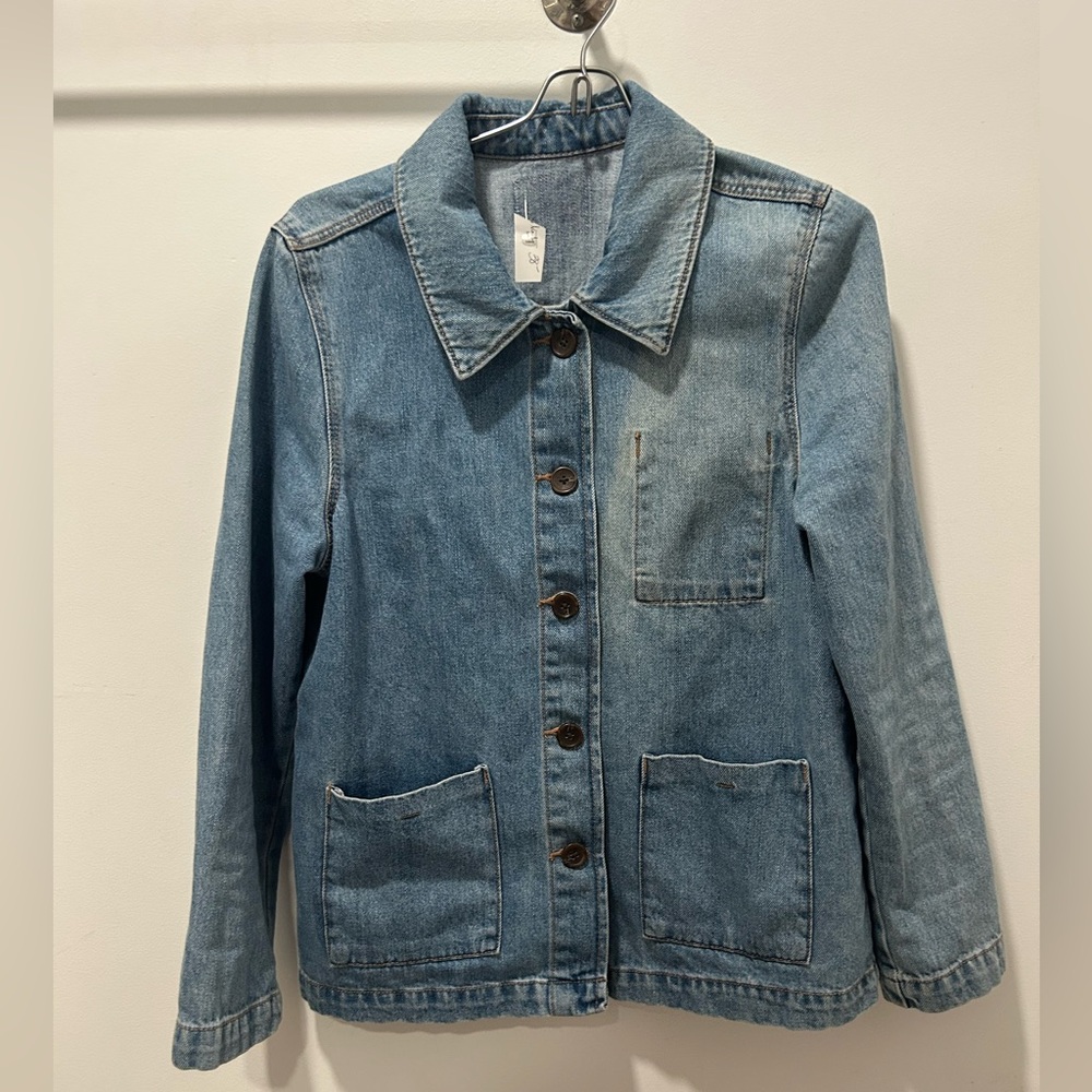 Vintage Denim Chore Jacket